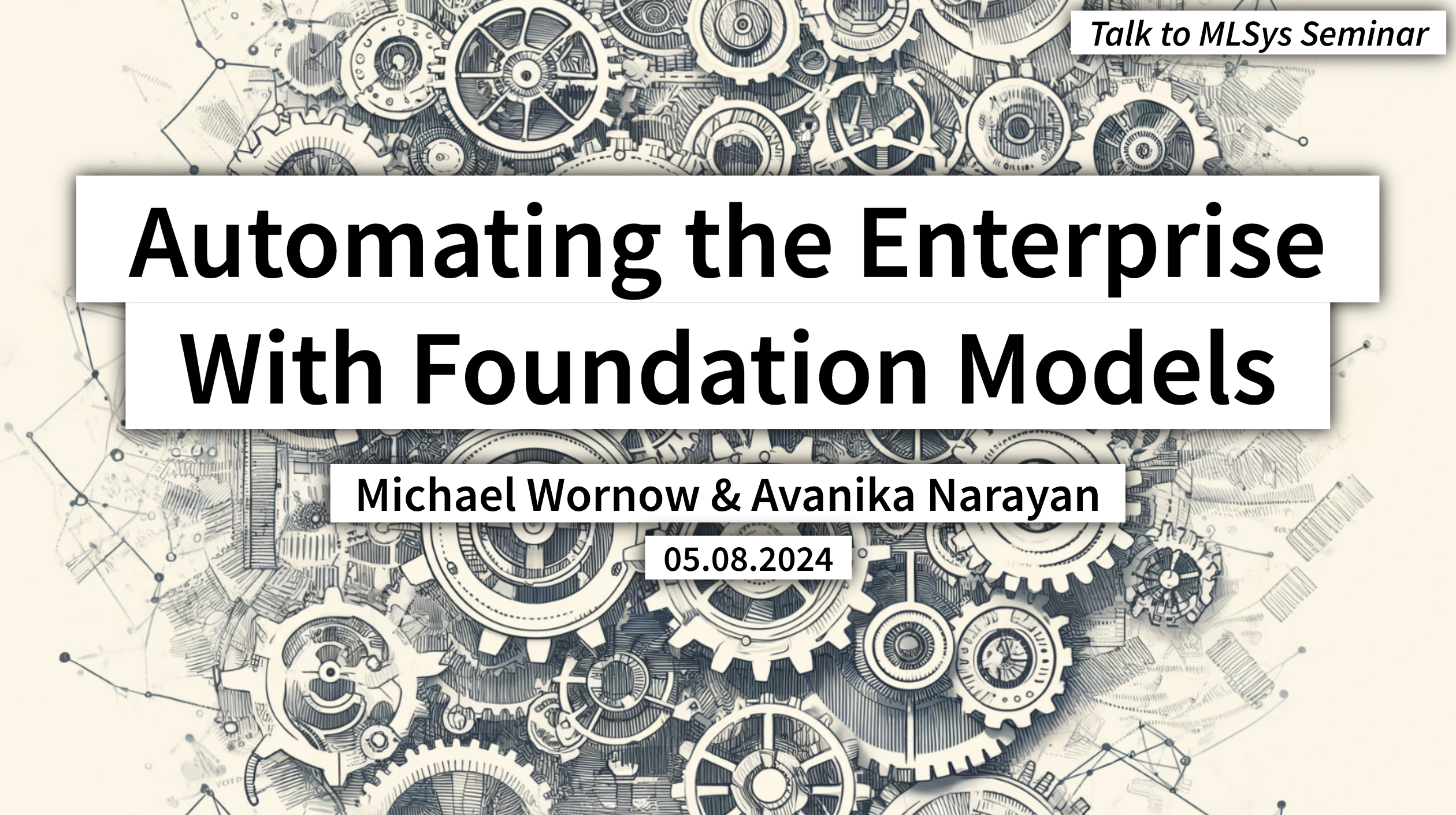 Automating Enterprises With Foundation Models