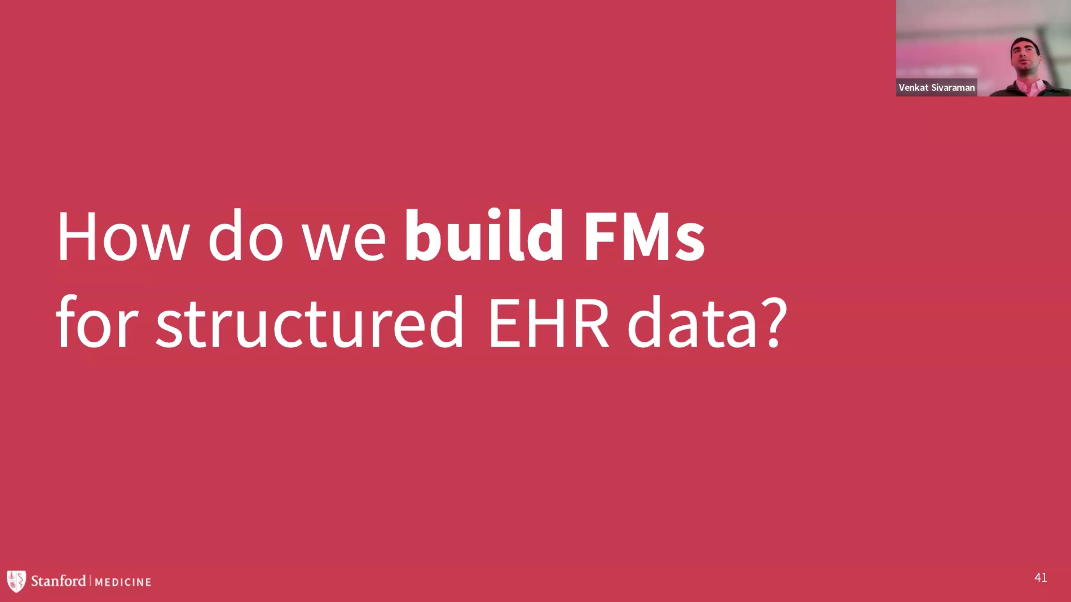 Foundation Models for Structured EHR Data